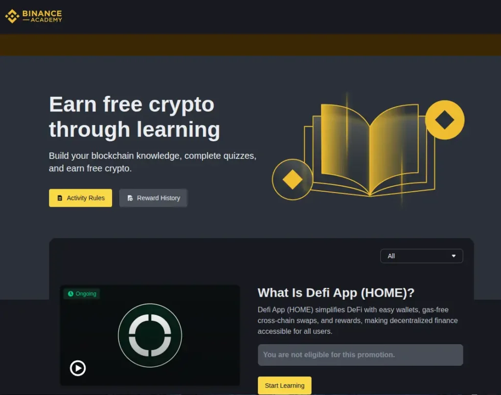 binance free course