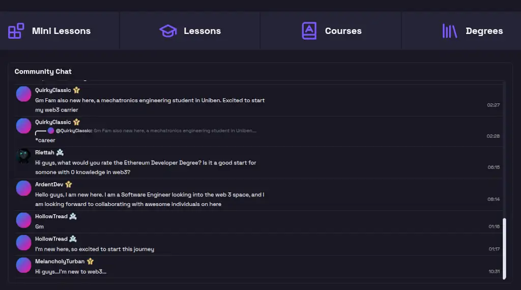 learnweb3 ethereum developer secound